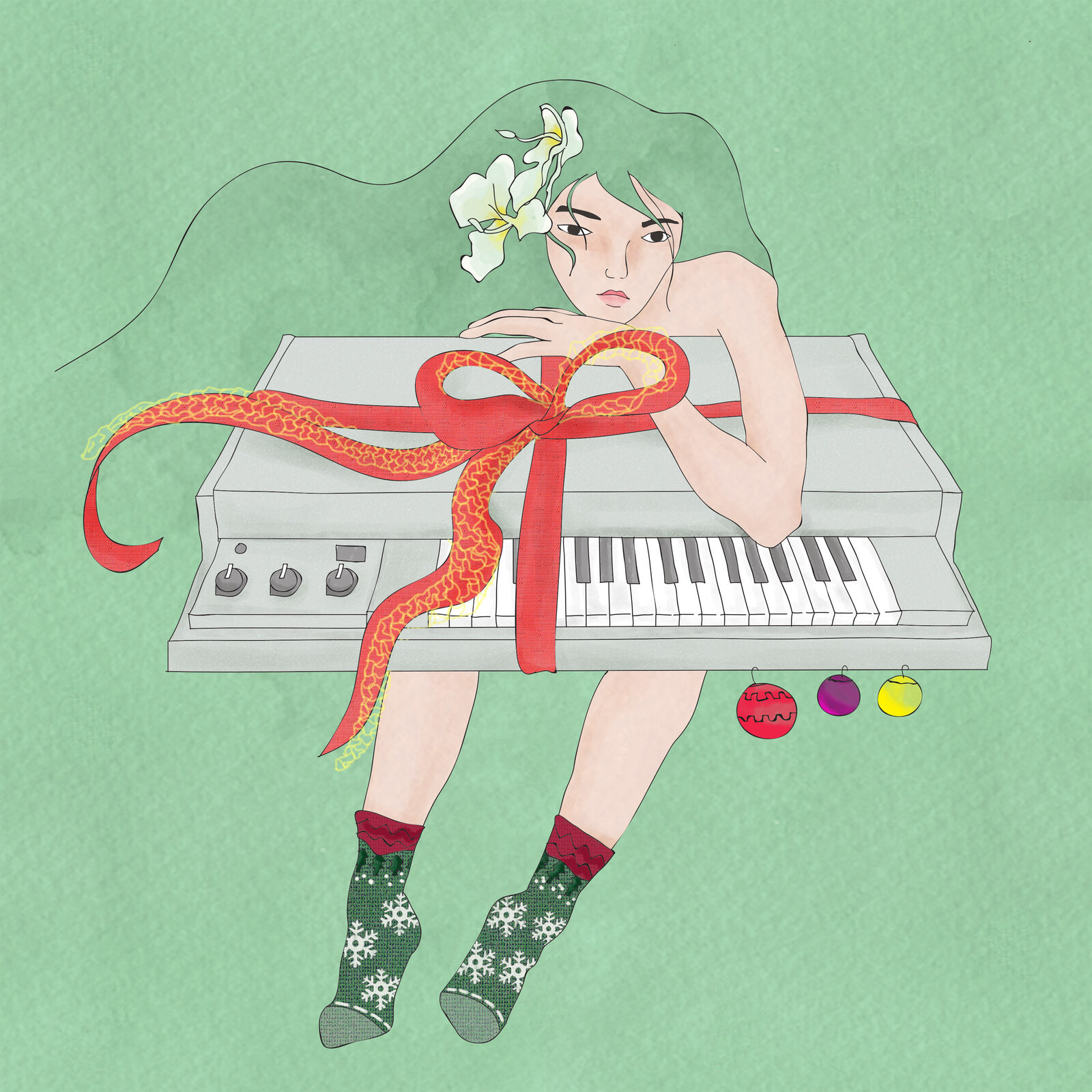 The Girl and the Mellotron by Katiana Maruve